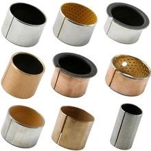 70N/mm2 마모 저항자 강철은 PTFE 일직선 부싱을 지원했습니다